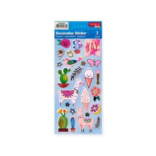 Picture of TANEX KIDS DECORATIVE CUTE GIRL MIX STICKERS